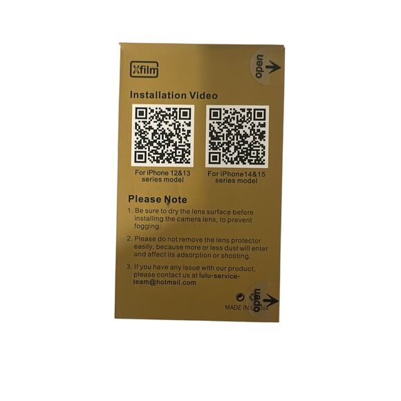 Camera Lens Protector – For iPhone 13 Pro Max - Picture 2 of 3